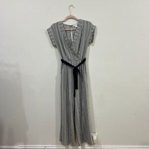 Monteau Los Angeles Striped Jump Suit
